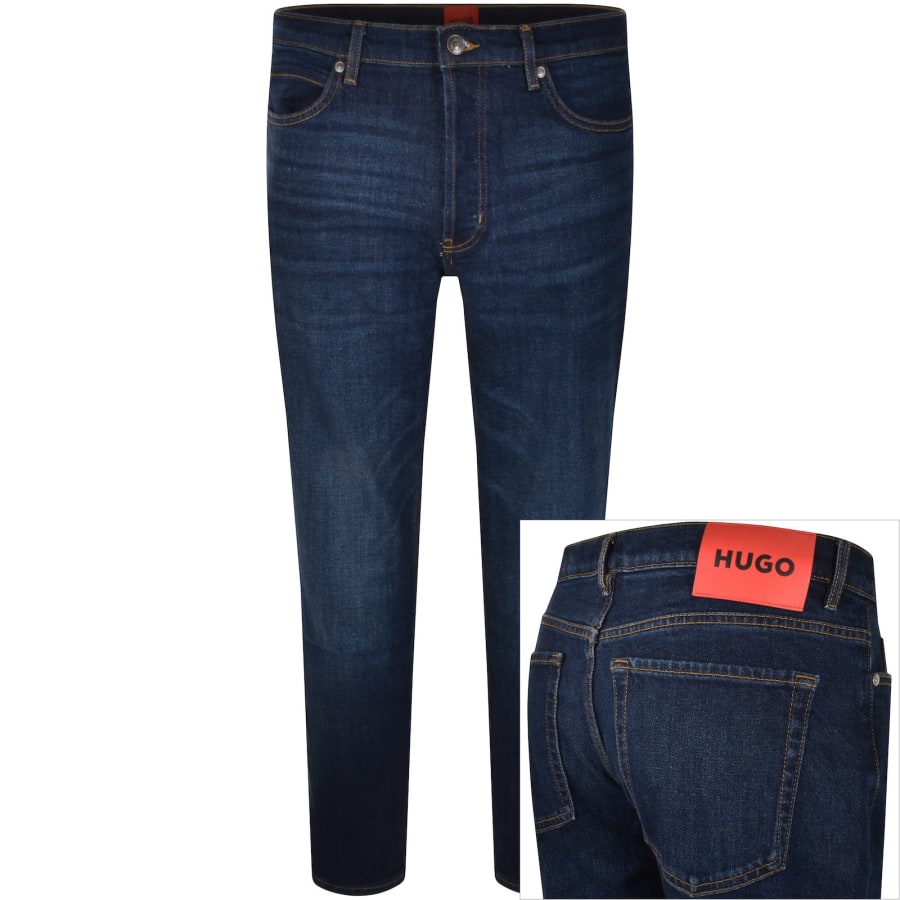 Hugo boss tapered jeans hotsell