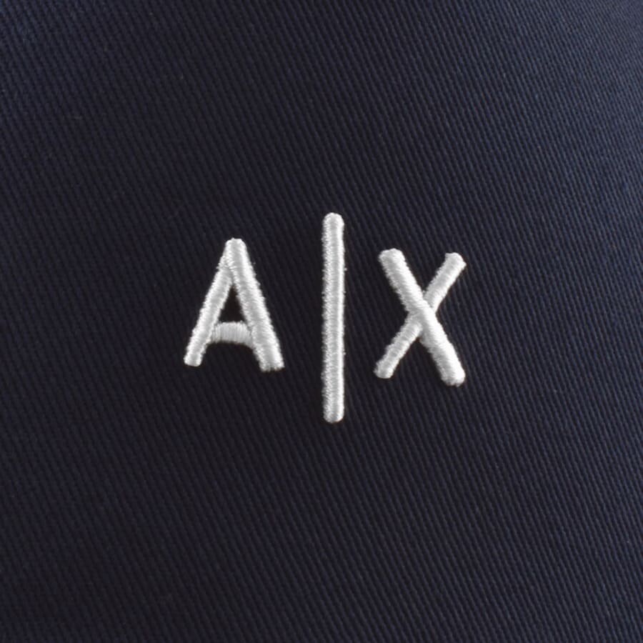 Armani Exchange logo Baseball Cap Navy Mainline Menswear United States