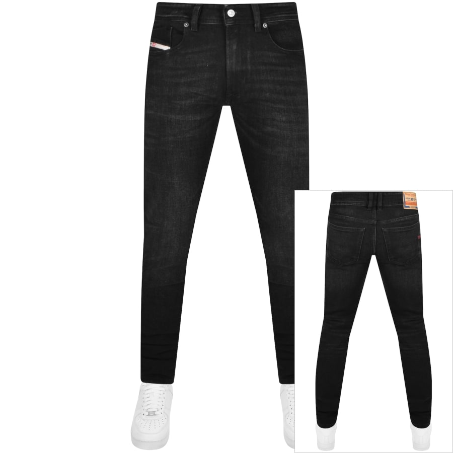 Diesel 1979 Sleenker Skinny Jeans Black