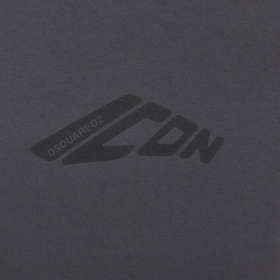 Image number 3 for DSQUARED2 Logo T Shirt Grey