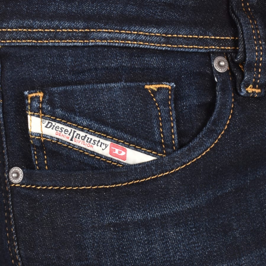 Diesel 1985 Larkee Regular Fit Jeans Navy Mainline Menswear Denmark