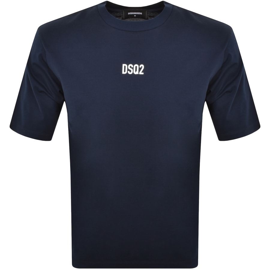 Image number 1 for DSQUARED2 Logo T Shirt Navy