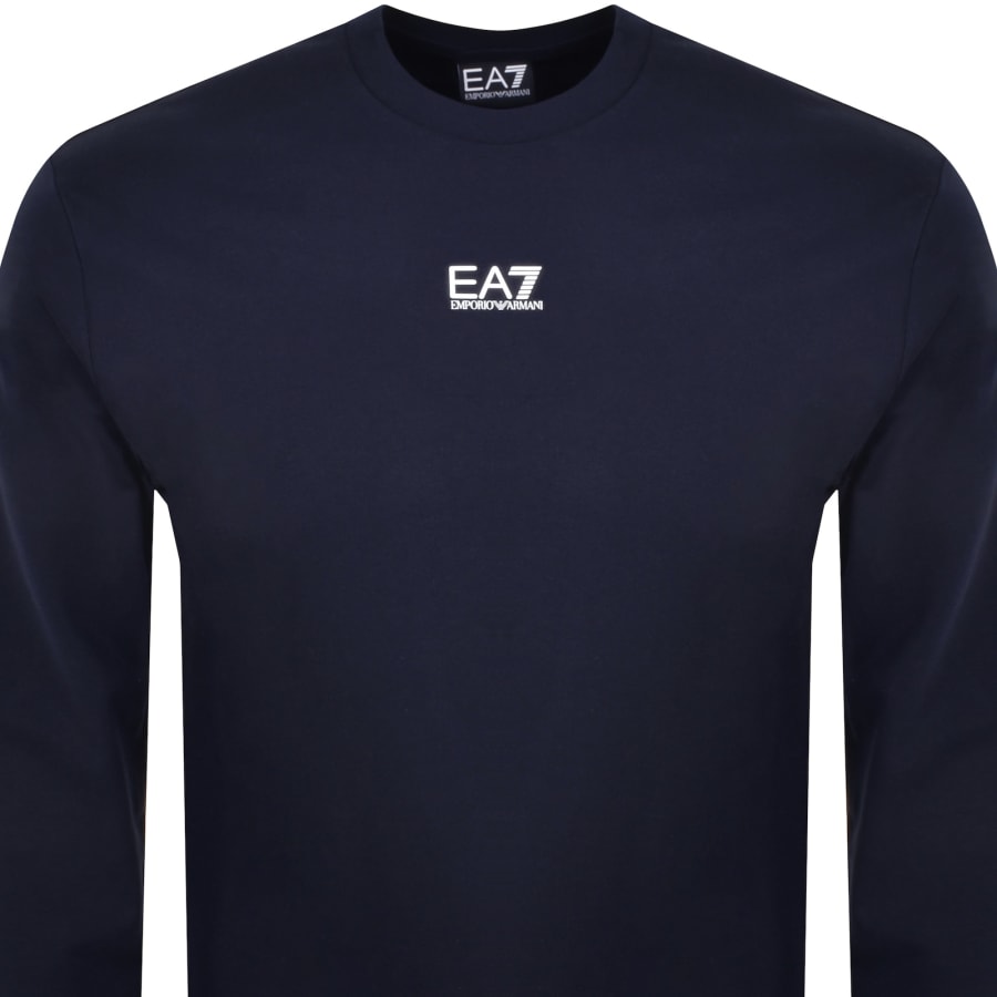 EA7 Emporio Armani Logo Sweatshirt Navy