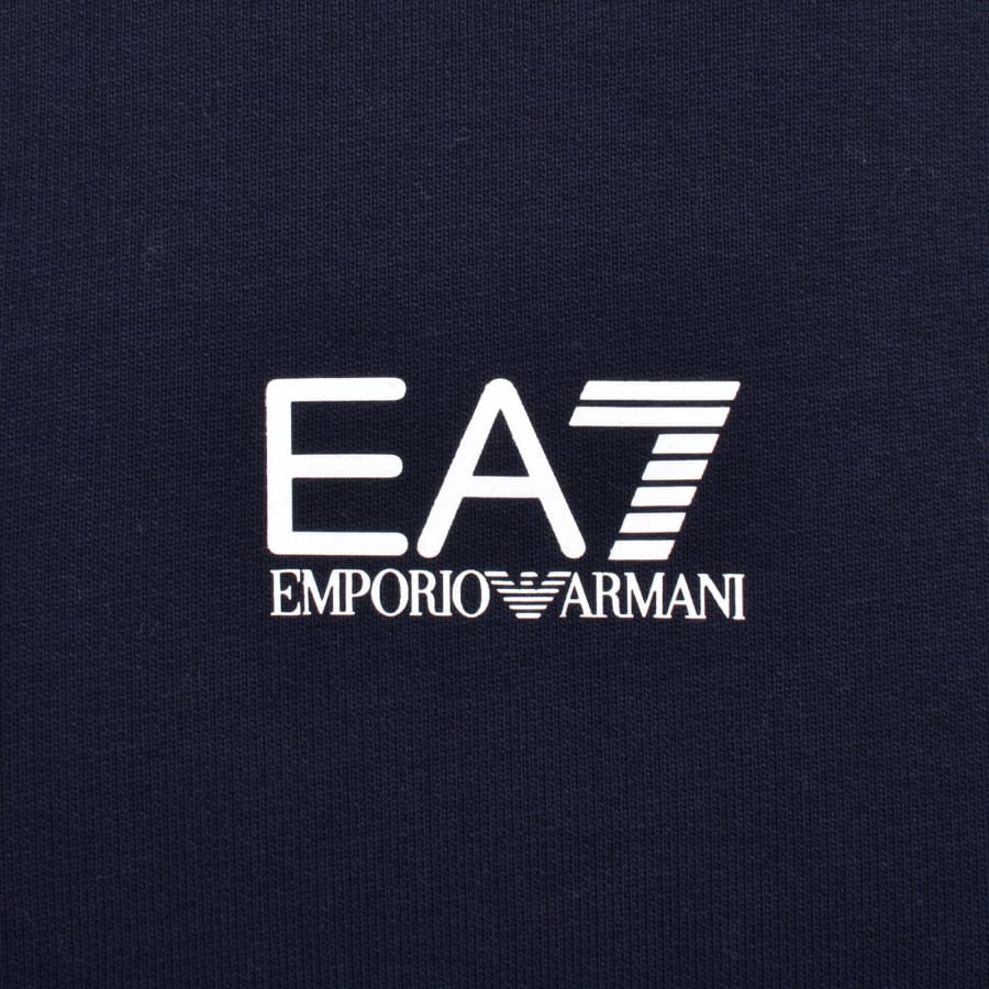 Image number 3 for EA7 Emporio Armani Logo Sweatshirt Navy