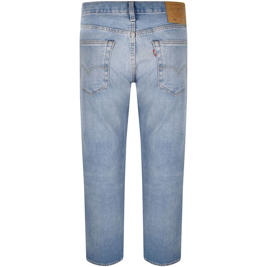 Levis 501 Original Light Wash Jeans Blue Mainline Menswear Ireland