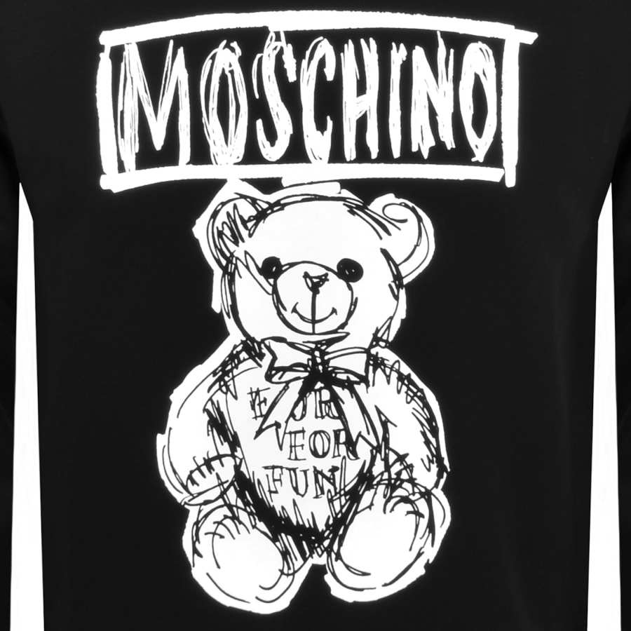Black teddy sweatshirt on sale