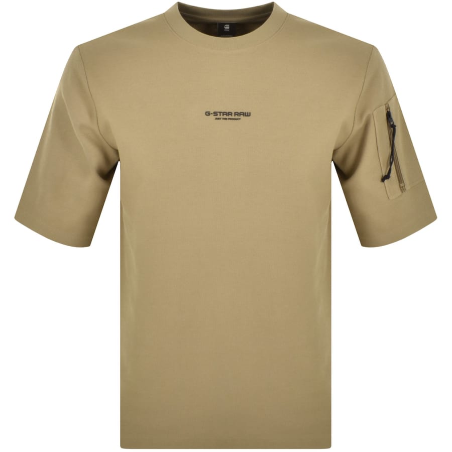 Image number 1 for G-Star Raw Tweeter Half Sleeve T Shirt Khaki