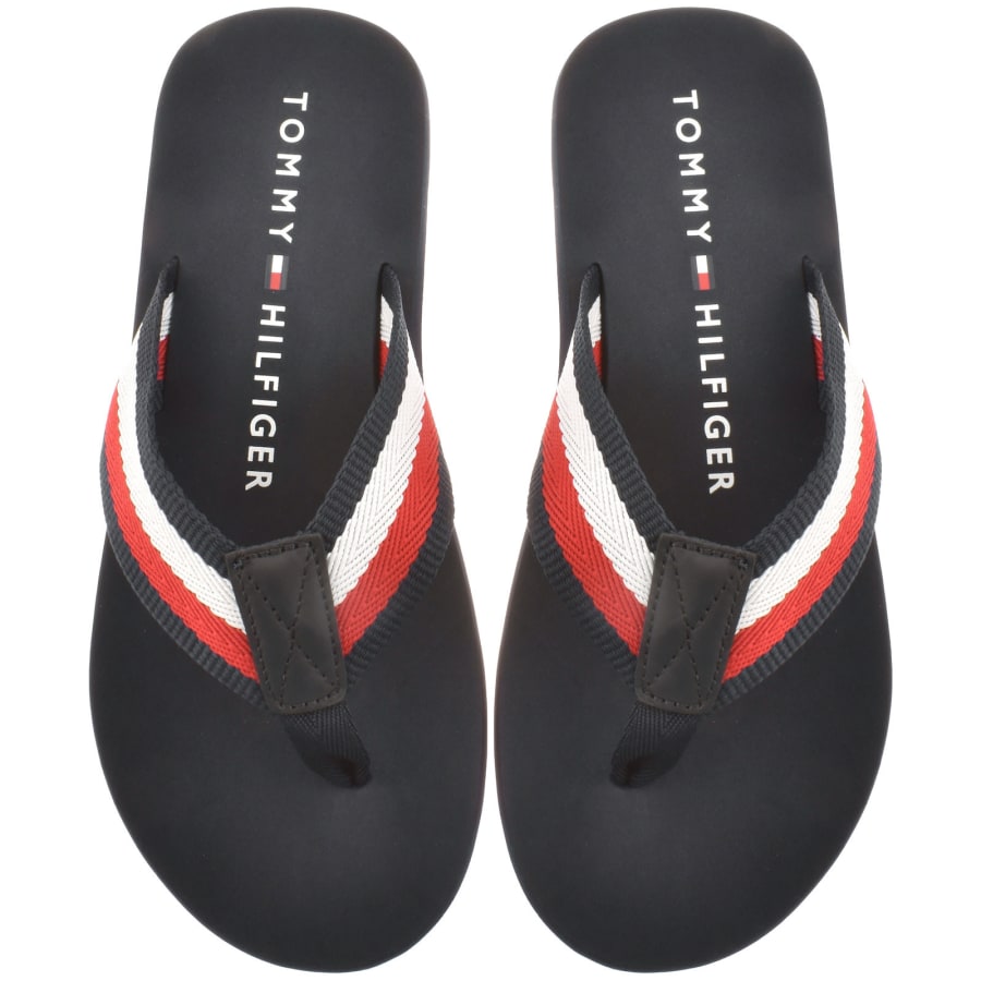 Boys tommy hilfiger flip flops on sale