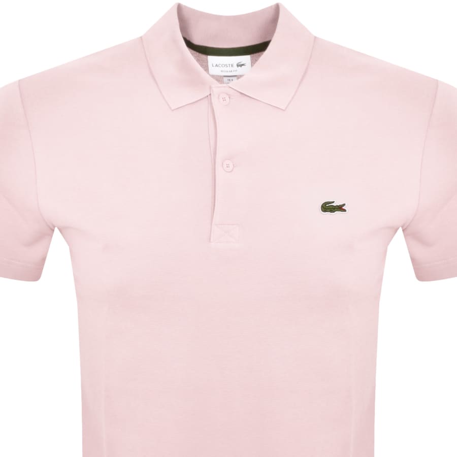 Lacoste Polo T Shirt Pink | Mainline Menswear