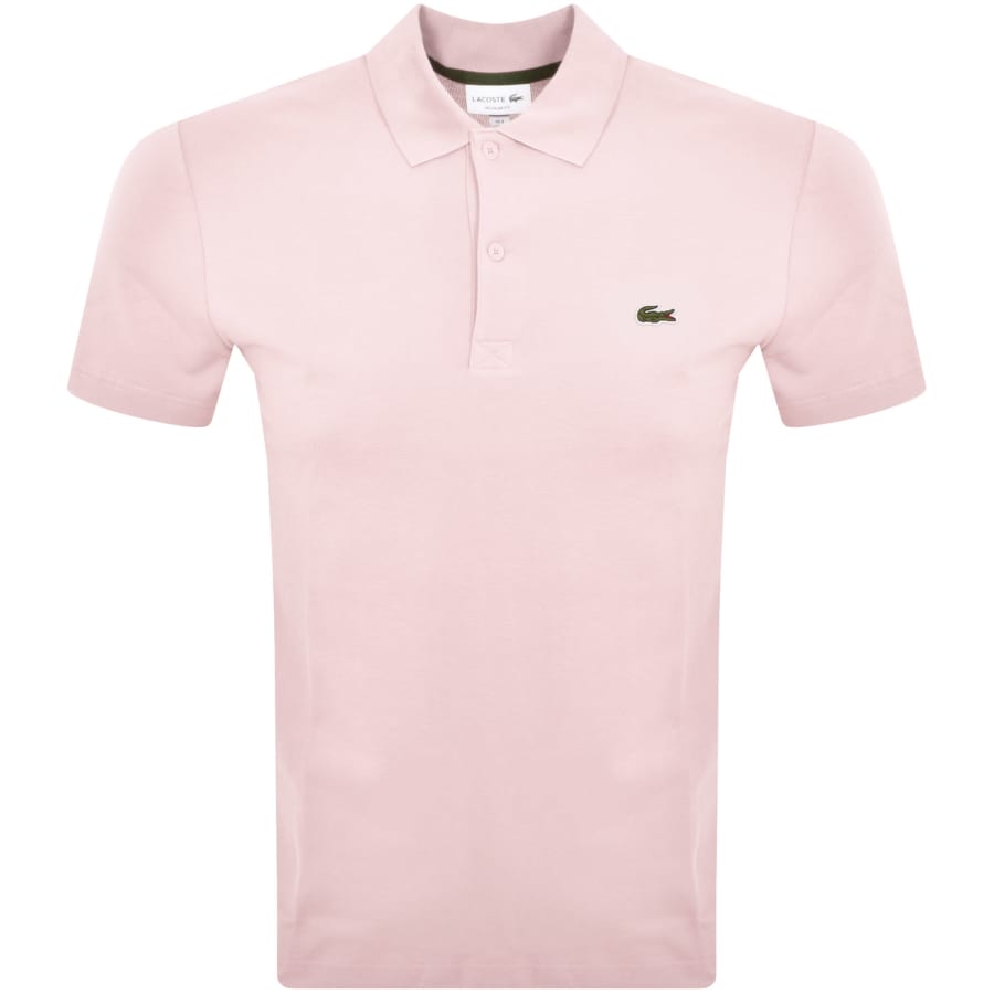 Lacoste Polo T Shirt Pink | Mainline Menswear