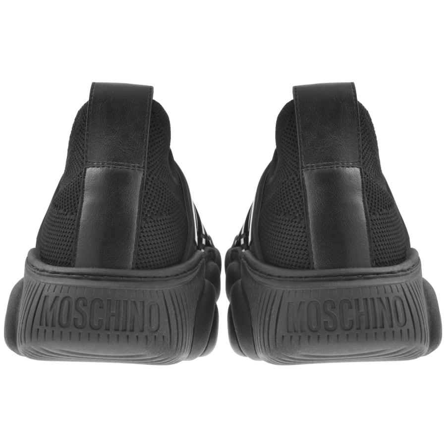 Moschino Black Teddy Sneakers