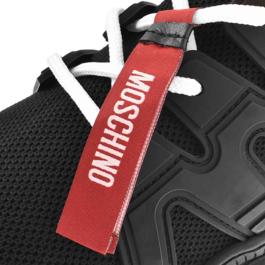 Moschino Black Teddy Sneakers