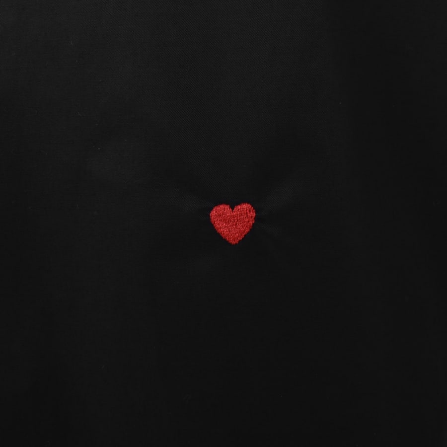 Image number 3 for Moschino Long Sleeve Poplin Shirt Black