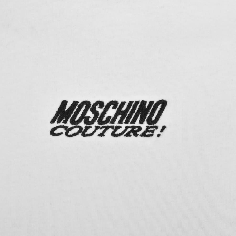Image number 3 for Moschino Logo T Shirt White