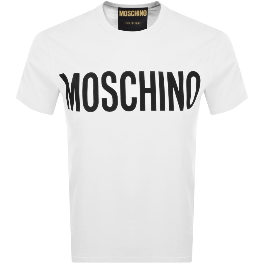 Moschino Logo T Shirt White