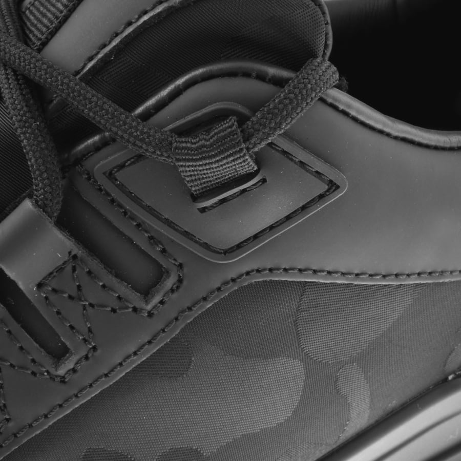 Black camo mallet trainers cheap
