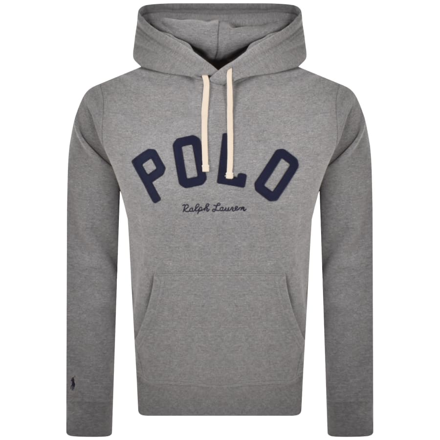 Grey ralph lauren hoodie mens cheap