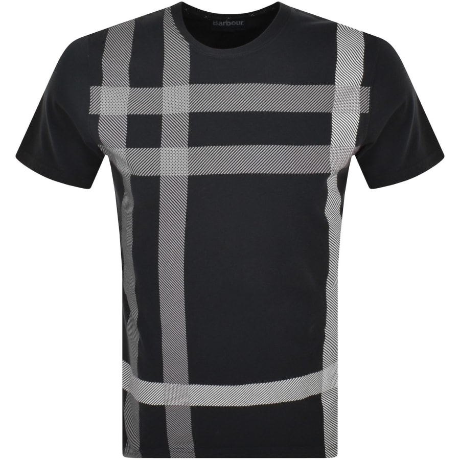 Black barbour t shirt top