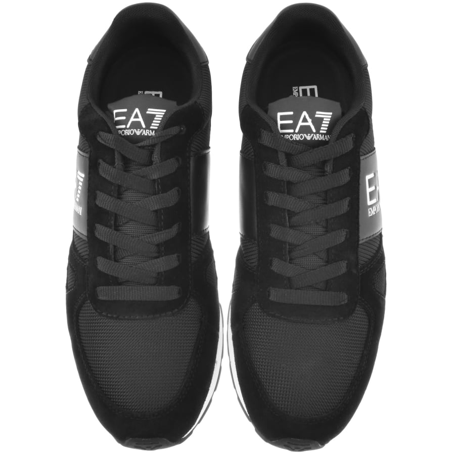 EA7 Emporio Armani Logo Trainers Black