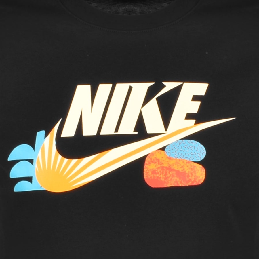 Image number 3 for Nike Logo T Shirt Black