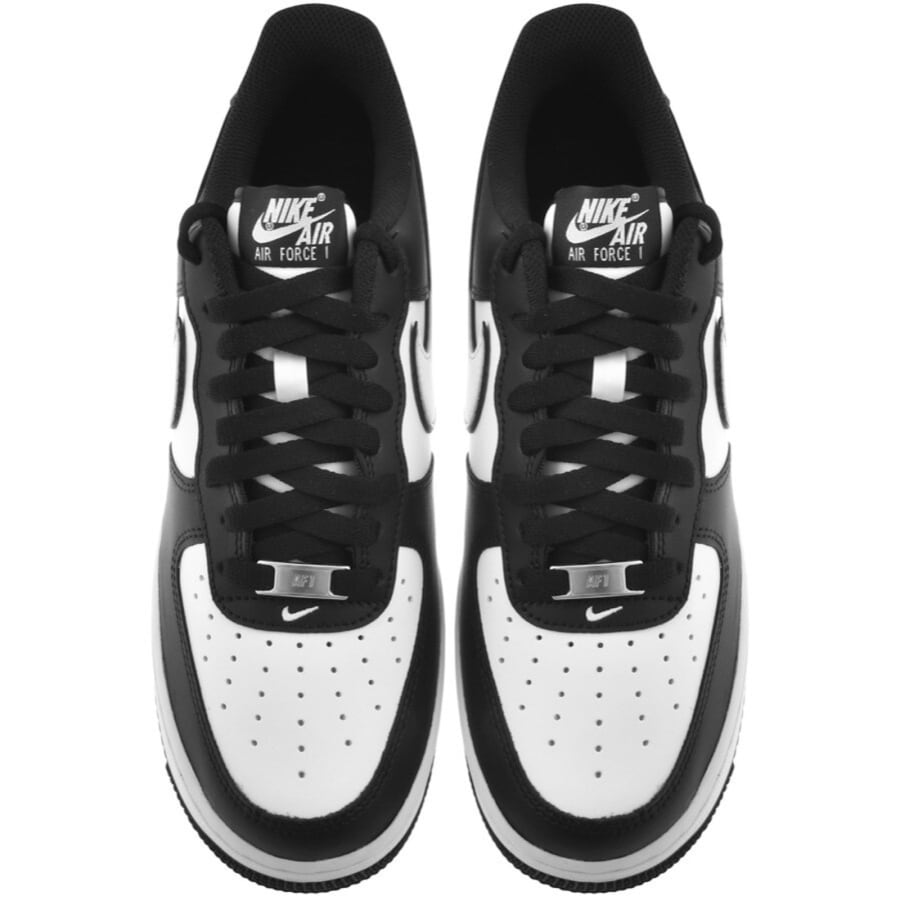 Black nike trainers air force 1 on sale