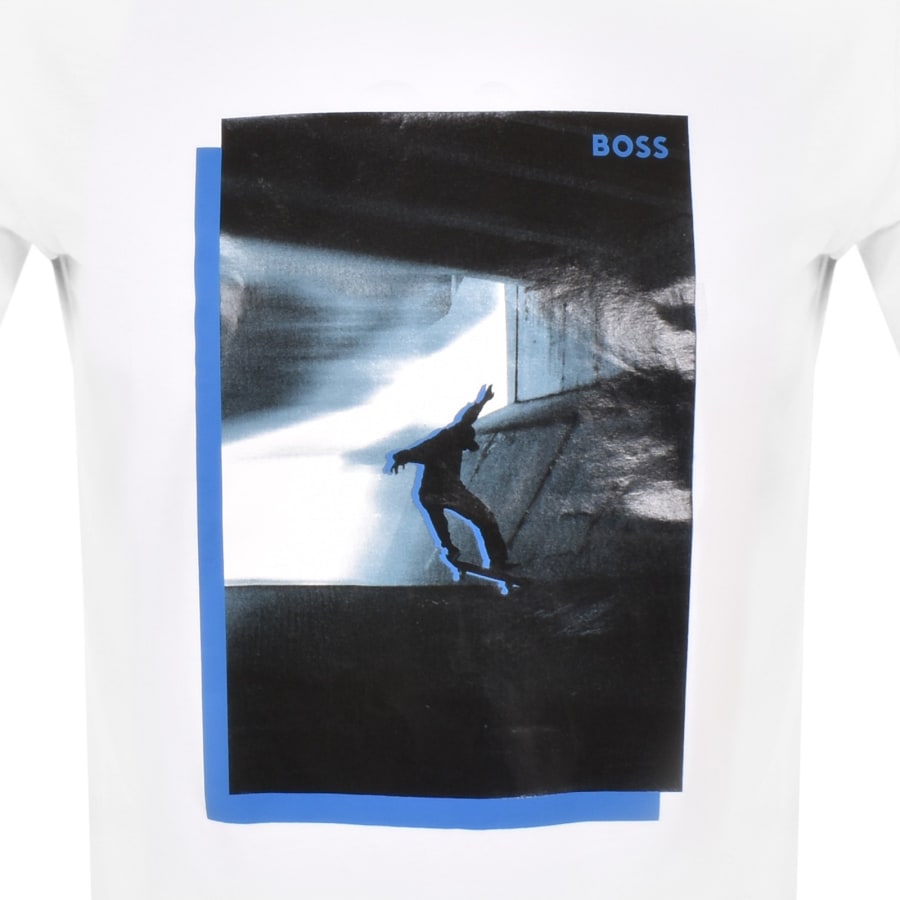 Image number 3 for BOSS Tee 8 T Shirt White