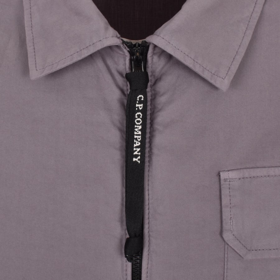 Cp company overshirt purple sale