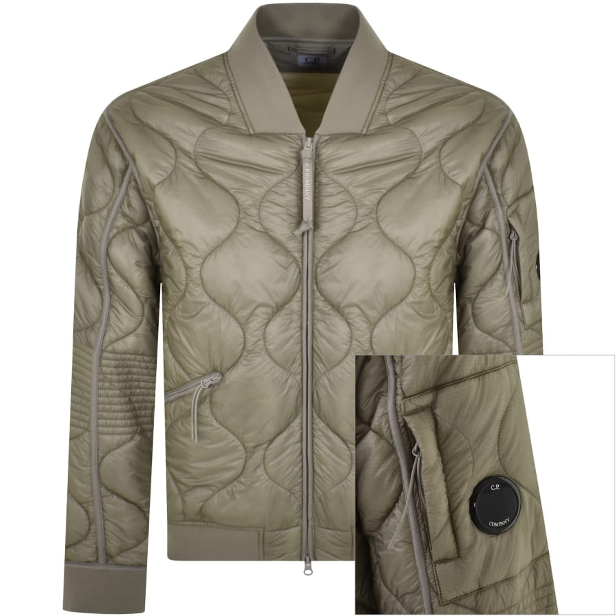 Cp company leather jacket sale