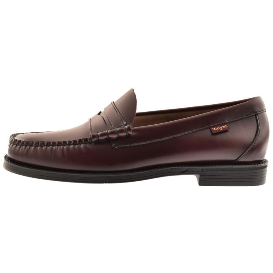 GH Bass Weejun II Larson Leather Loafers Burgundy