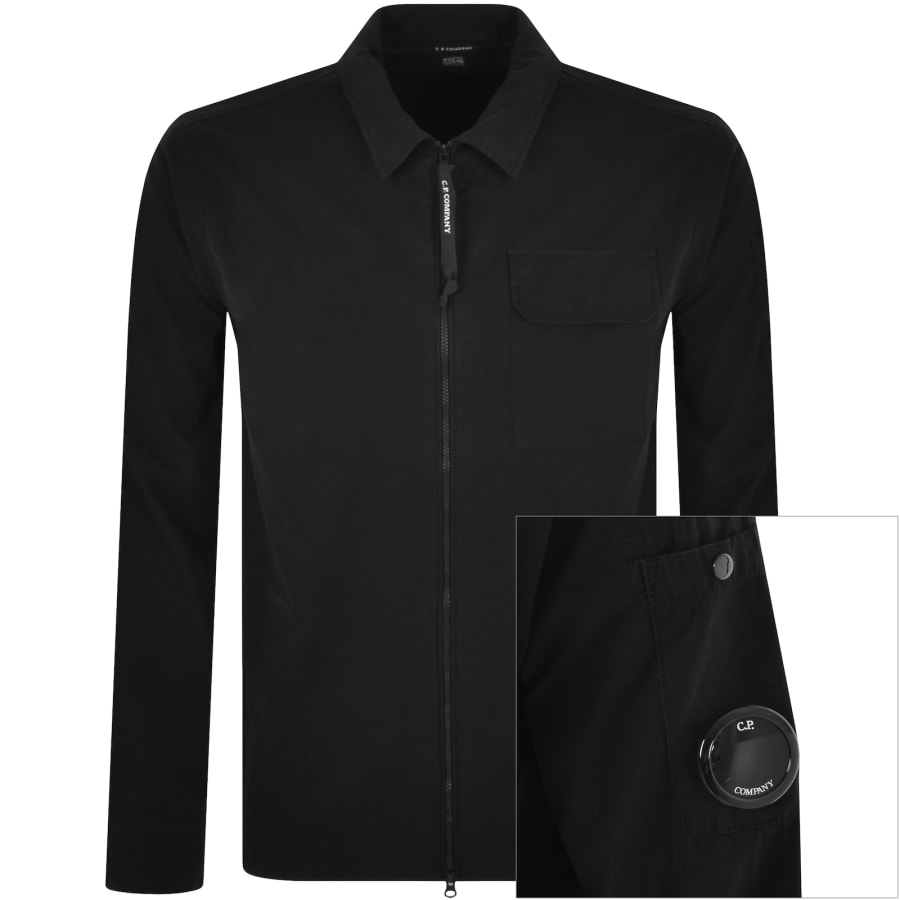 Black cp overshirt hotsell