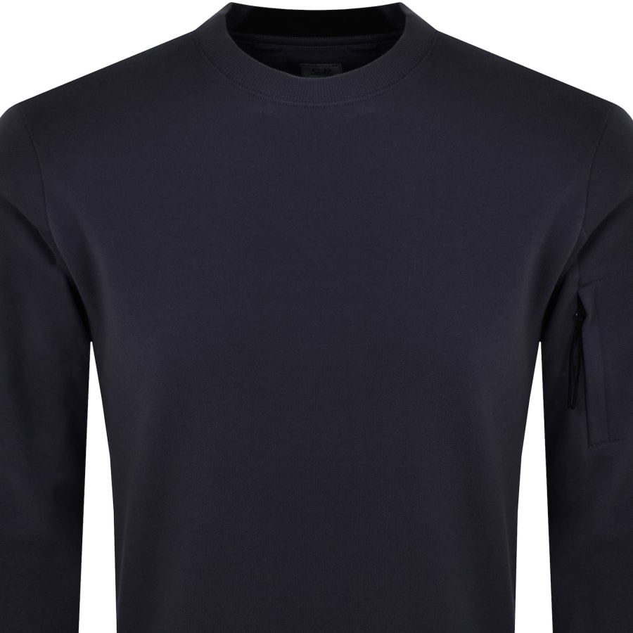 Cp company rubberised logo sweatshirt hotsell
