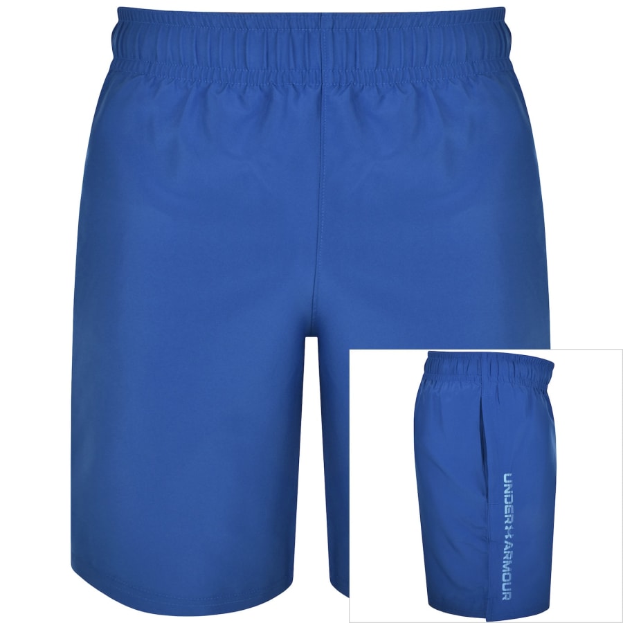Under Armour Logo Shorts Blue Mainline Menswear