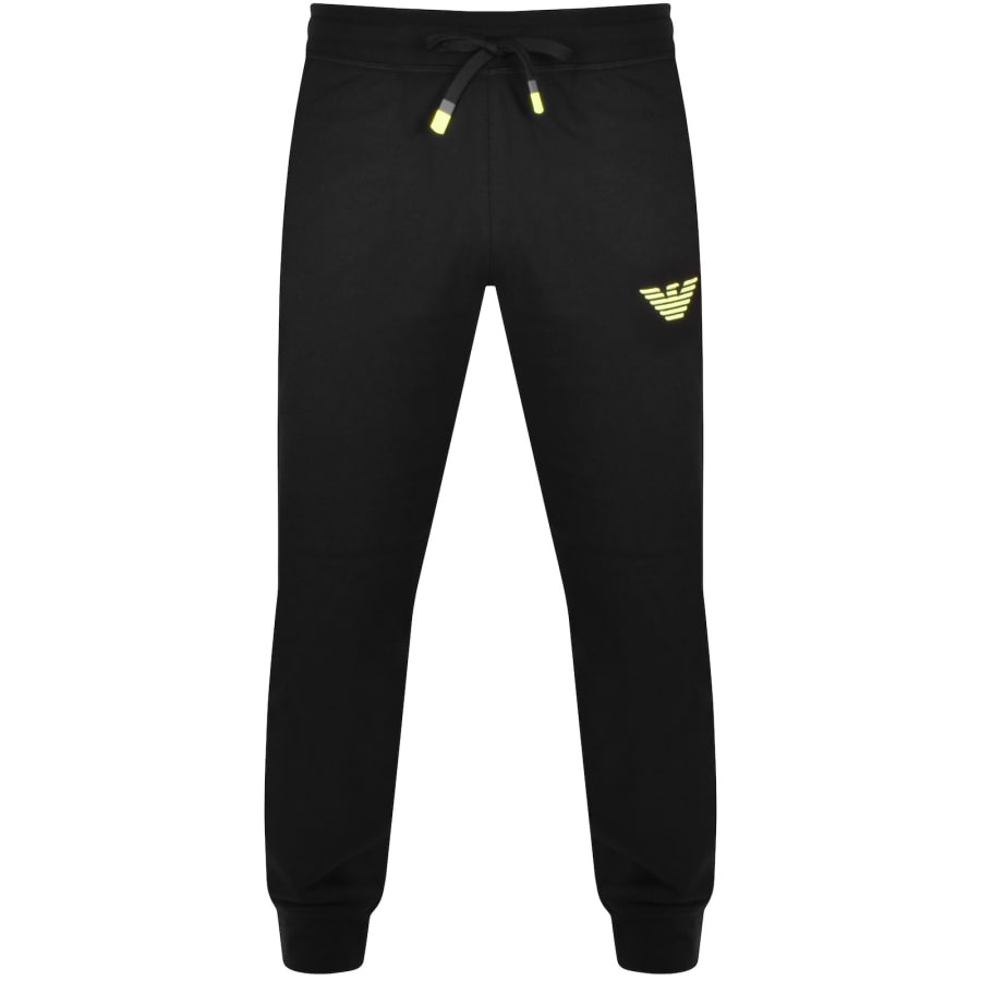 Emporio Armani Lounge Jogging Bottoms Black male Small