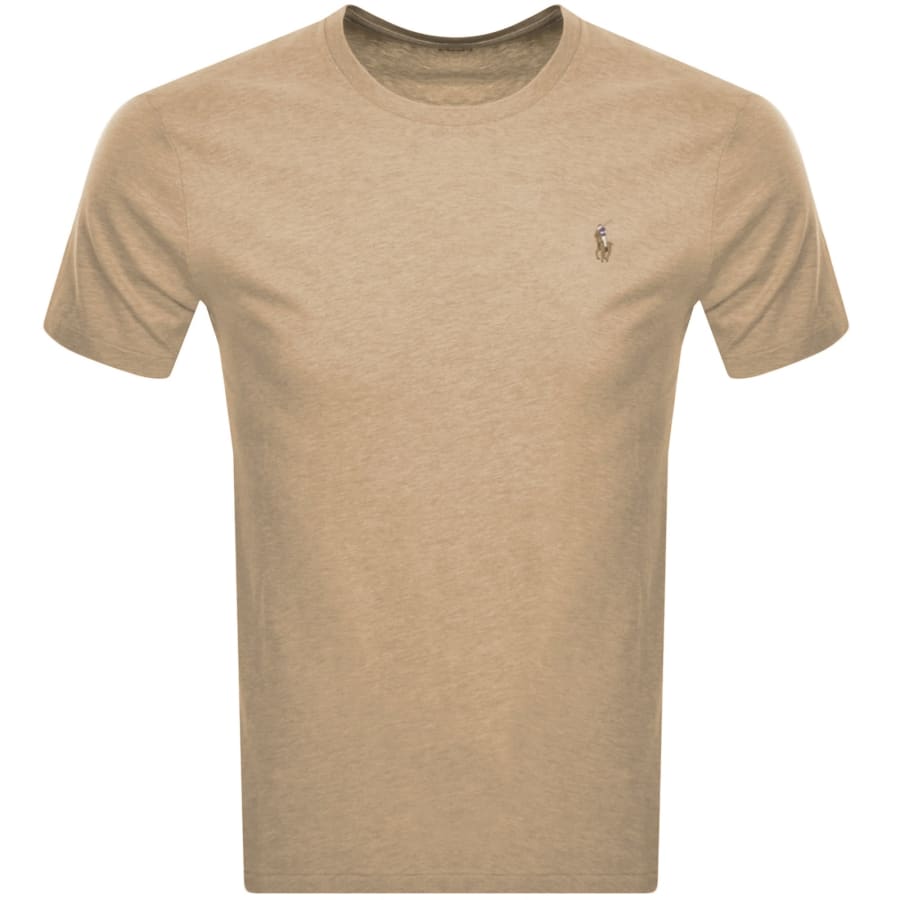 Ralph Lauren Crew Neck T Shirt Beige