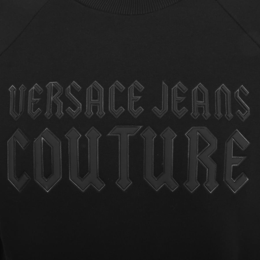 Image number 3 for Versace Jeans Couture Logo Sweatshirt Black