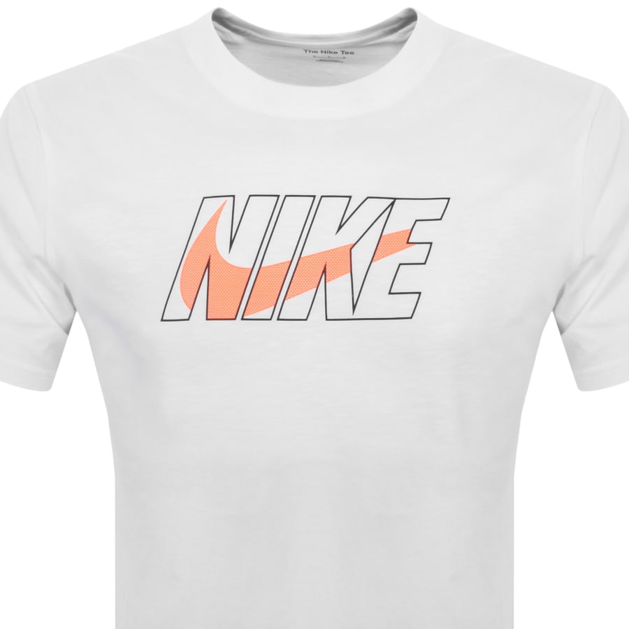 Image number 2 for Nike Training Logo T Shirt White