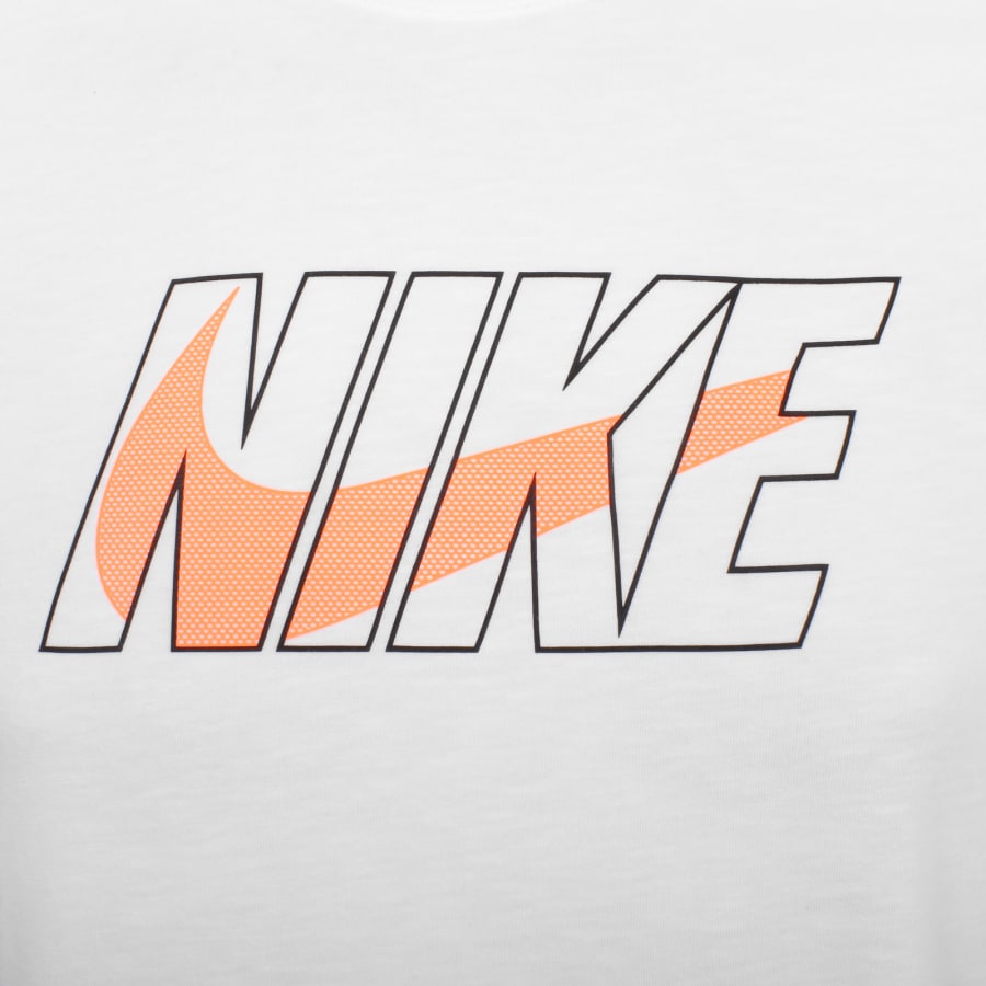 Image number 3 for Nike Training Logo T Shirt White