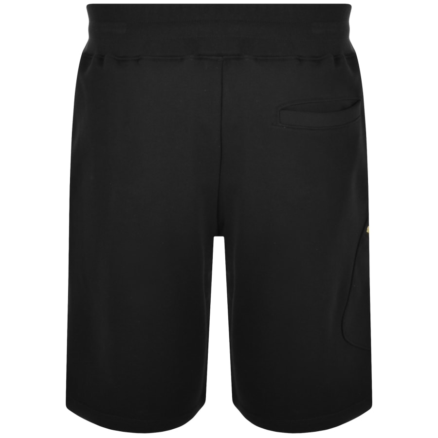 Moschino Cotton Fleece Shorts Black Mainline Menswear