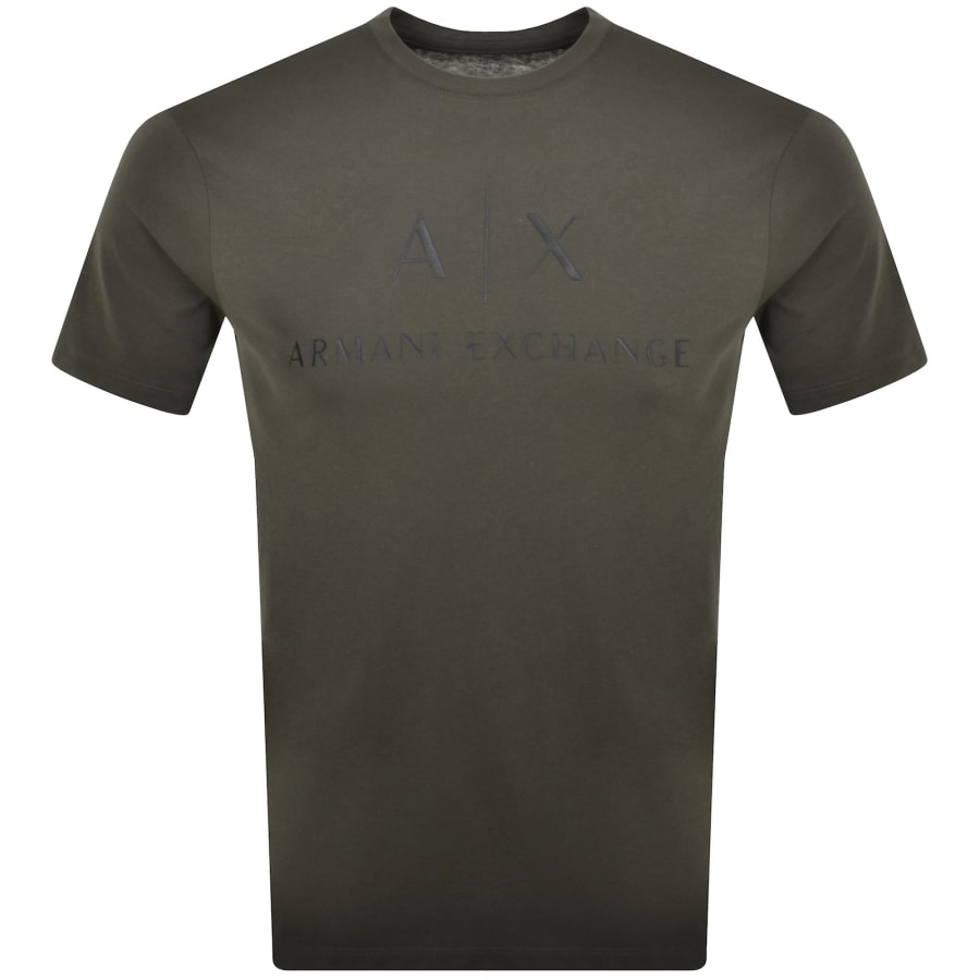 Khaki armani t shirt store