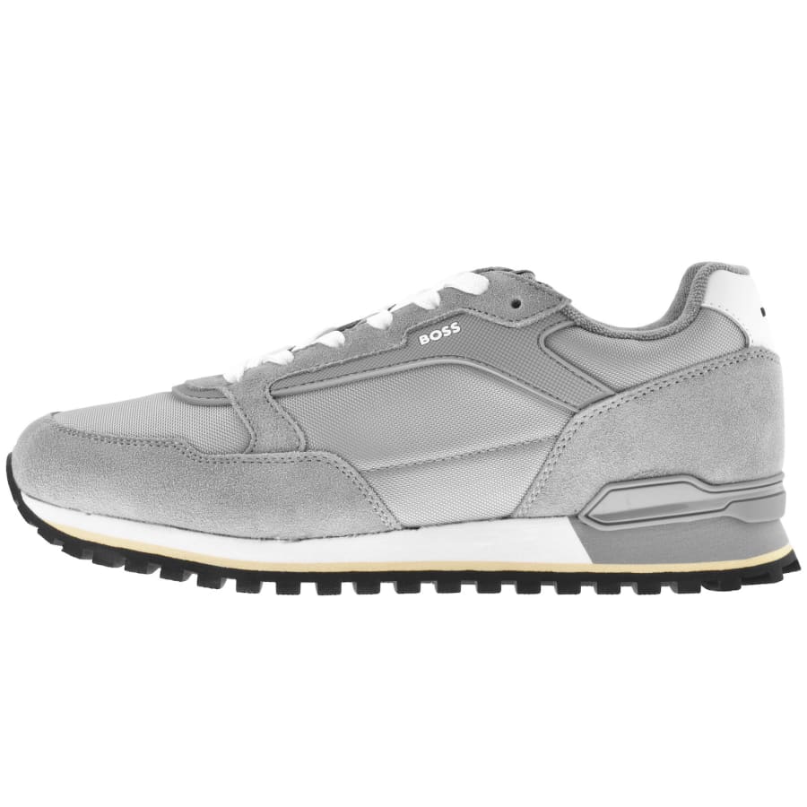 BOSS Parkour L Runner Trainers Grey