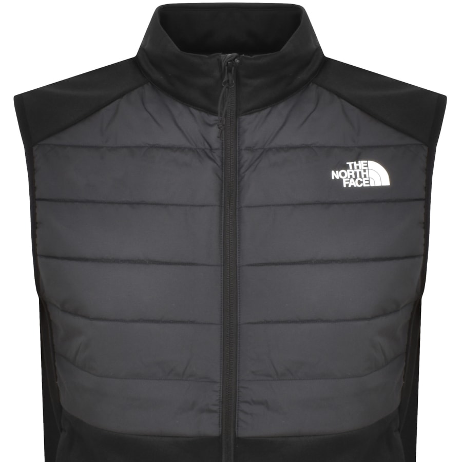 Black north face gilet sales