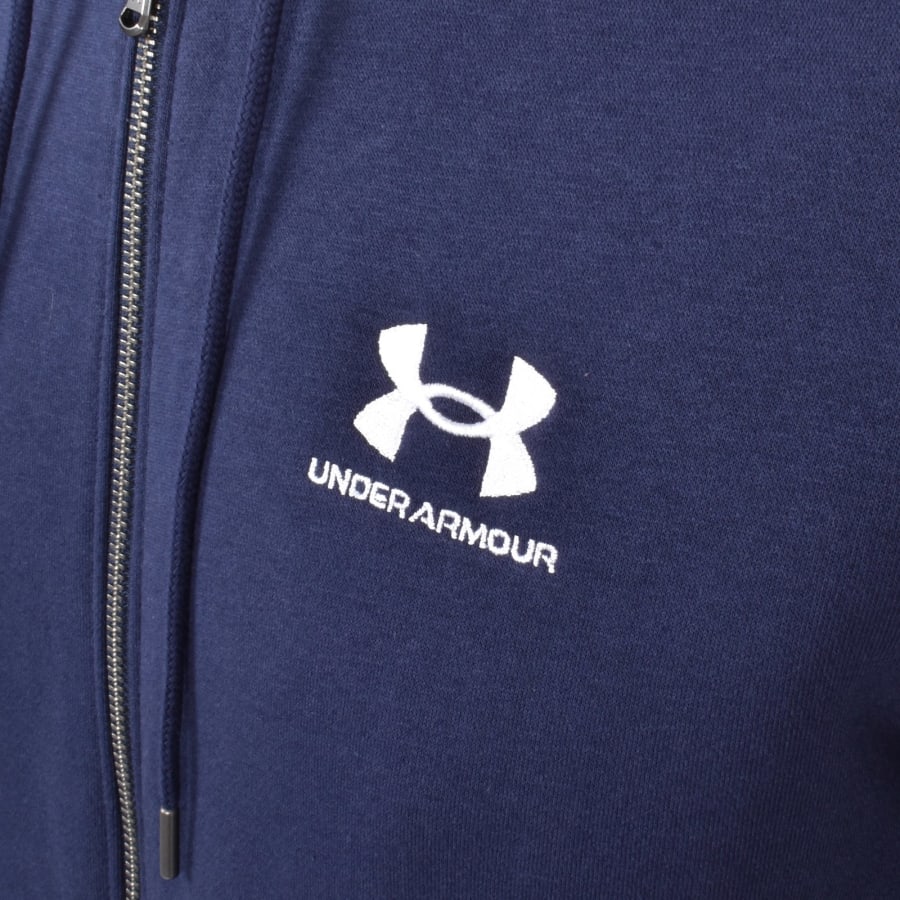 Image number 3 for Under Armour Icon Hoodie Navy