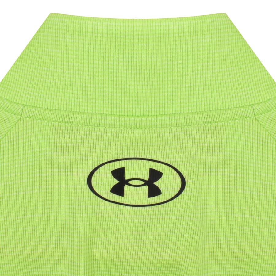 Green under armour half zip store