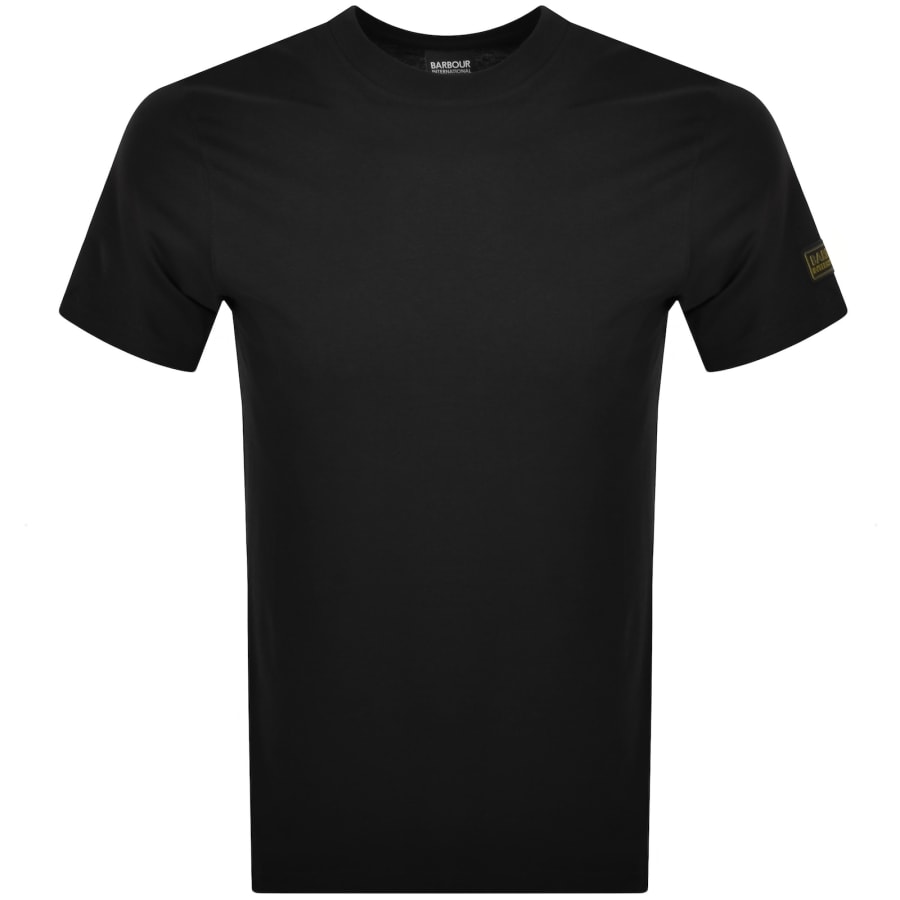 Black barbour t shirt cheap