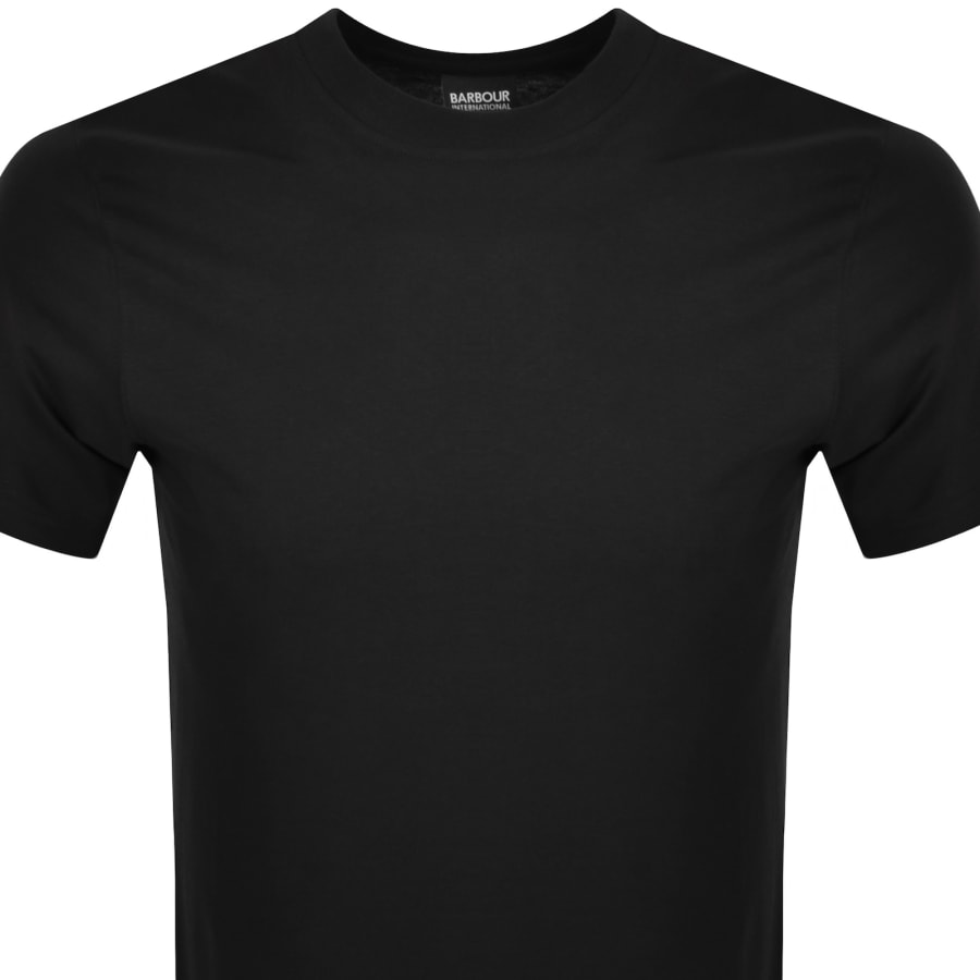 Black barbour t shirt sales