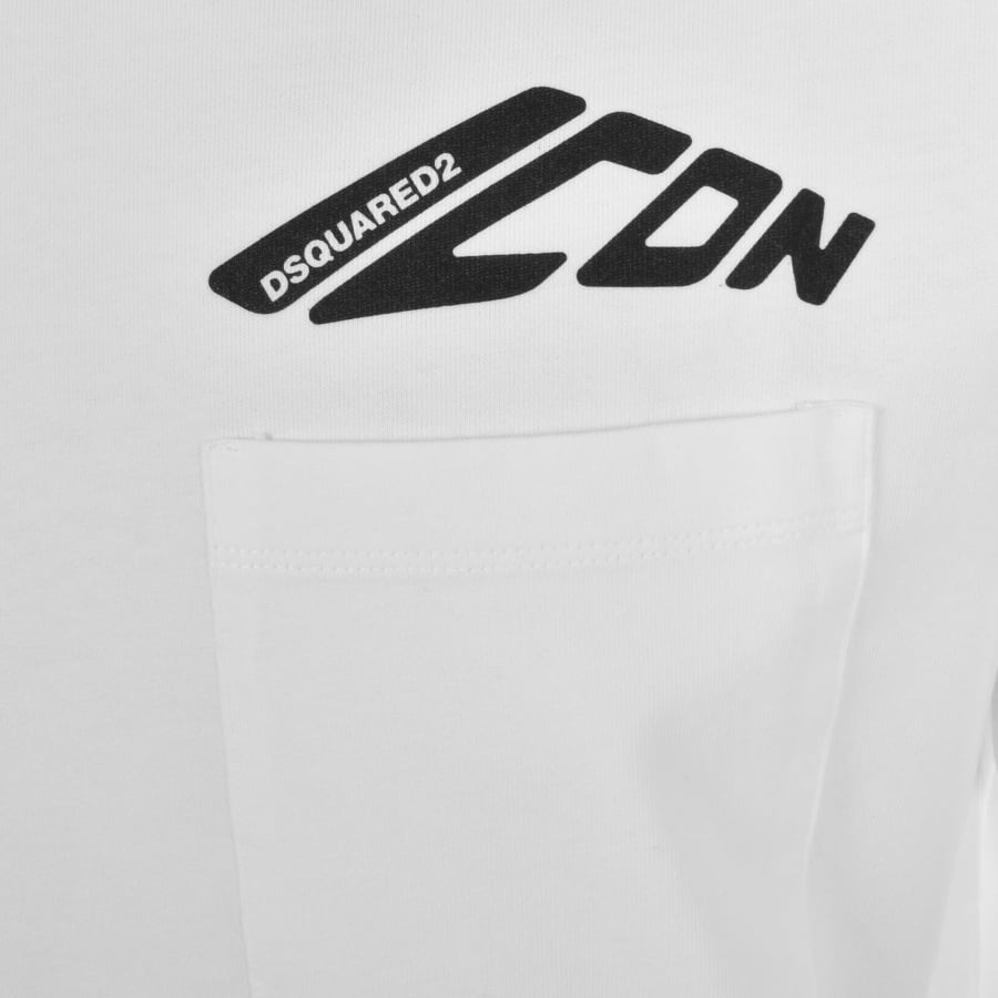 Image number 3 for DSQUARED2 Logo T Shirt White