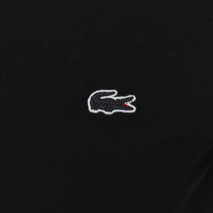 Image number 3 for Lacoste Short Sleeved Polo T Shirt Black