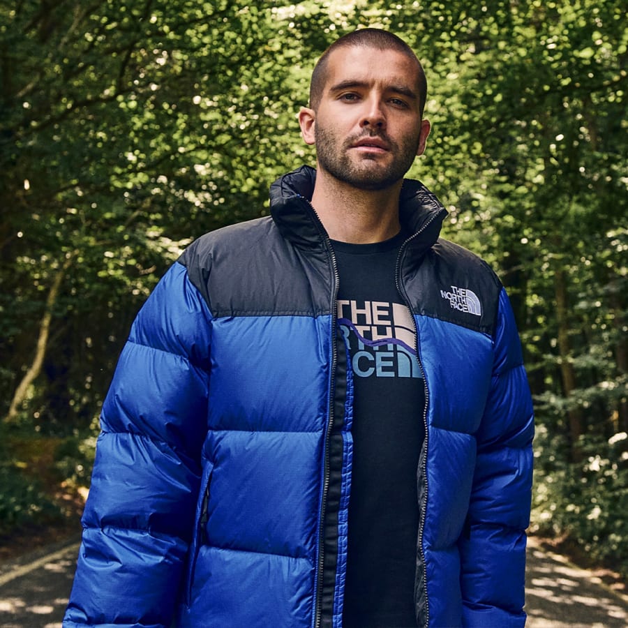 The North Face 1996 Retro Nuptse Jacket Blue Mainline Menswear