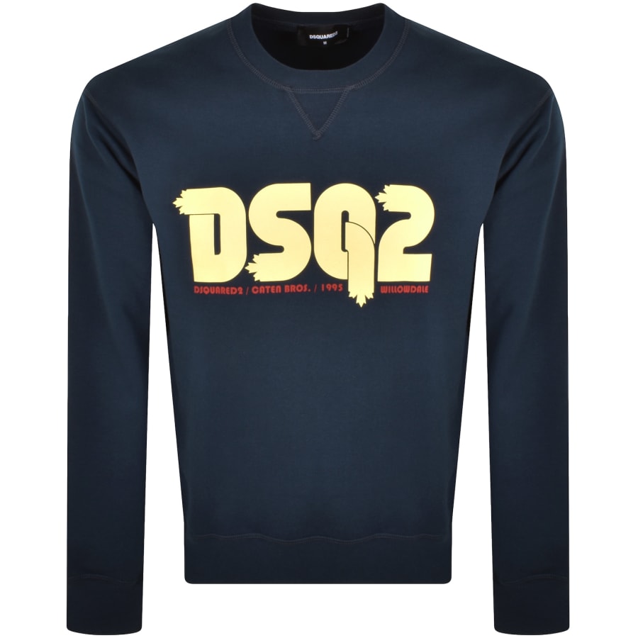 Dsquared2 logo sweatshirt hotsell