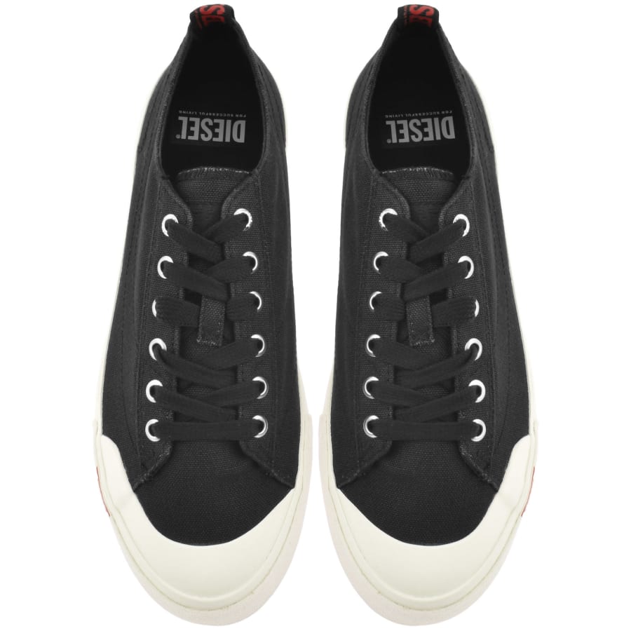Image number 3 for Diesel S Athos Low Trainers Black